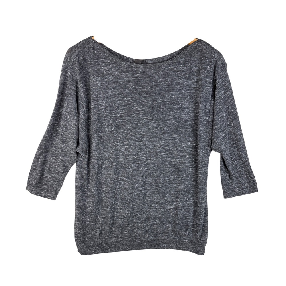 Ann Taylor LOFT Half‎ Sleeve Tee size XS Blue-Gray
